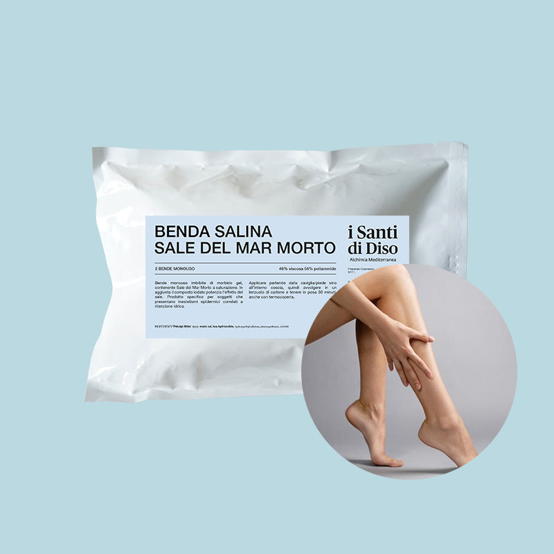 LEG BANDAGES - SALINE WITH DEAD SEA SALTS