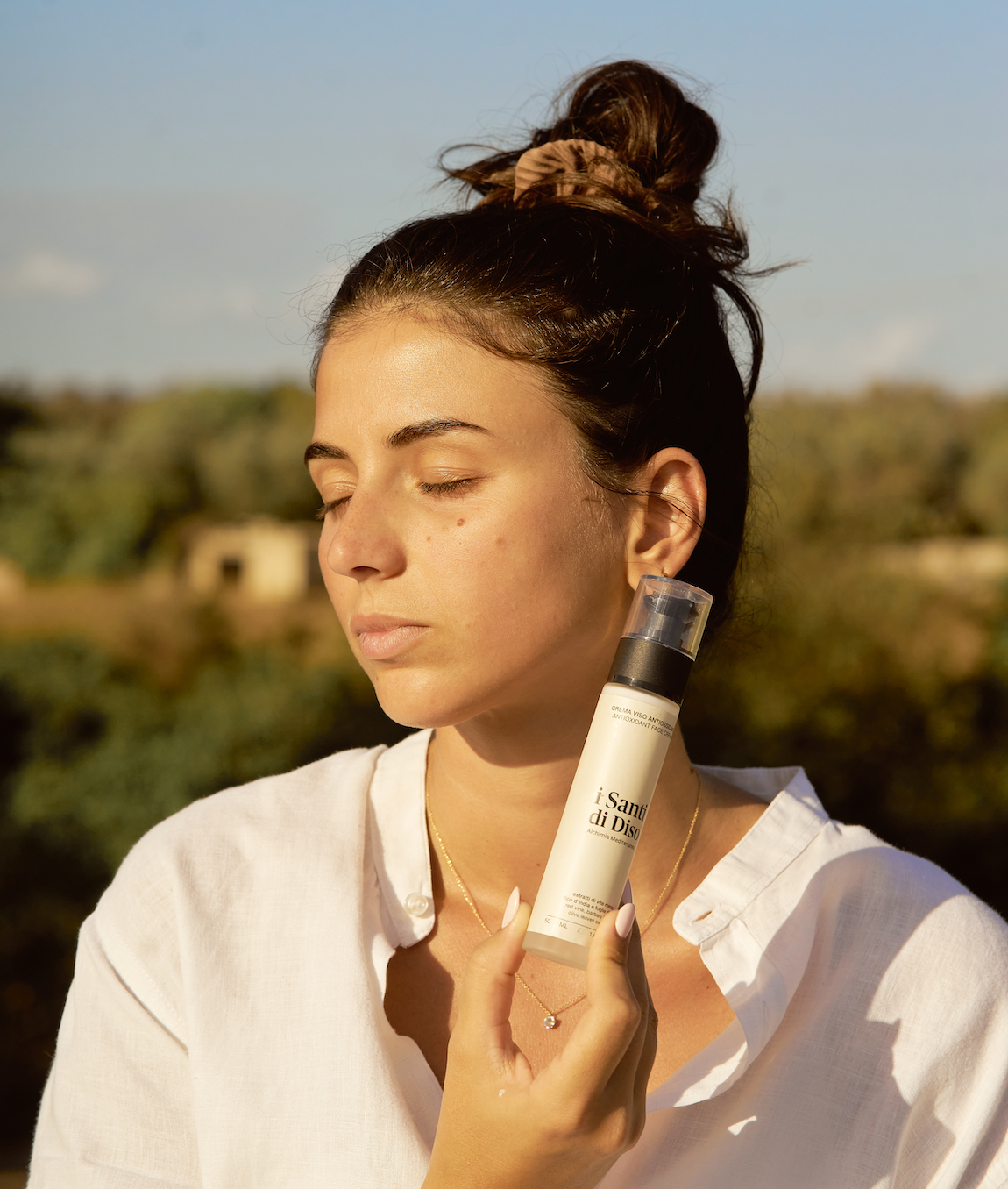 Antioxidant Face Cream - with extracts of Red Vine, Prickly Pear, Olive Leaves and Vitamin E