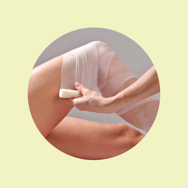 NEW LEG BANDAGE - TONING WITH HYALURONIC ACID