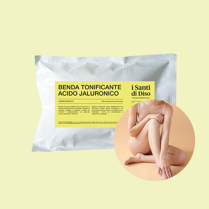 NEW LEG BANDAGE - TONING WITH HYALURONIC ACID