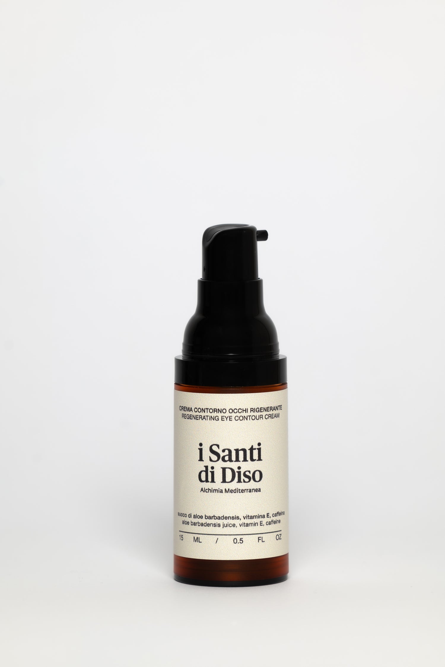 Regenerating Eye Contour Cream - with Aloe, Caffeine and Vitamin E.